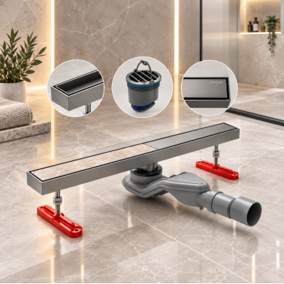 Հոսակ երկկողմանի GANZER 99240-G Սատին, 55x400 մմ (ԿՈԴ 31111)