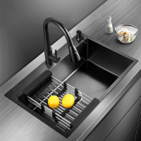 Խոհանոցի լվացարան SENA HMS5050B 500x500x210 մմ Գրաֆիտ(ԿՈԴ 13096)