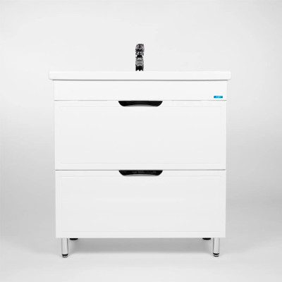 Լվացարան պահարանով Lima 80, Como 80 800x450x850 մմ Խոնավակայուն, Դարակ Սպիտակ (ԿՈԴ 16012)