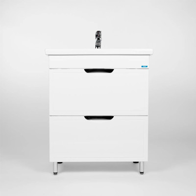 Լվացարան պահարանով Lima 70, Como 70 700x450x850 մմ Խոնավակայուն, Դարակ Սպիտակ (ԿՈԴ 16015)