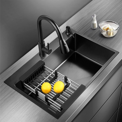 Խոհանոցի լվացարան 550x450 մմ, գրաֆիտ (ԿՈԴ 9697)
