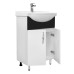 Լվացարան պահարանով Decora Real 56 PVC, 550x460x720 մմ Ջրակայուն Սև (ԿՈԴ 13434)