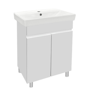 Լվացարան պահարանով Poda 1845 615x360x860 մմ Ջրակայուն Սպիտակ (ԿՈԴ 8951)