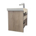 Լվացարան պահարանով կախովի Comforty Вена 70, Адриана 70, 700x455x620 մմ Կաղնի ծխագույն 64666 (ԿՈԴ 15260)