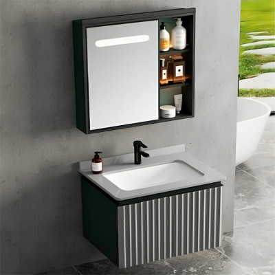Պահարան լվացարանով կախովի GEMMA JJ0682-60 (MDF) 600x475x465 մմ և LED հայելի դարակով (ԿՈԴ 13678)