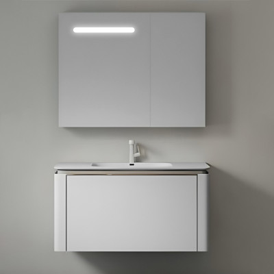 Պահարան լվացարանով կախովի GEMMA JJ0725-80W (MDF) 810x465x470 մմ և LED հայելի դարակով (ԿՈԴ 13680)