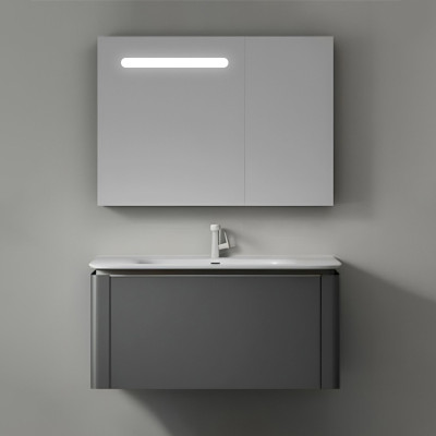 Պահարան լվացարանով կախովի GEMMA JJ0726-80 (MDF) 810x470x470 մմ և LED հայելի դարակով (ԿՈԴ 13681)