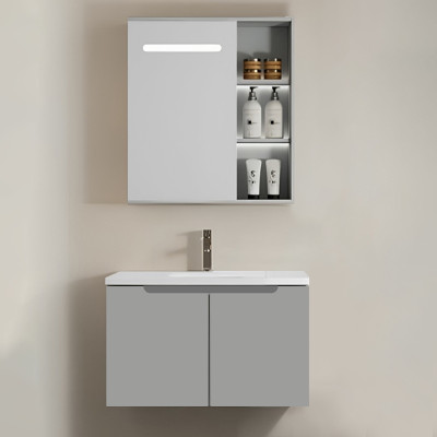 Պահարան լվացարանով կախովի GEMMA JJ0730-70 (MDF) 710x470x520 մմ և LED հայելի դարակով (ԿՈԴ 13689)