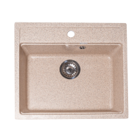 Խոհանոցի լվացարան GranAlliance G-21 Ավազագույն 551х492х180մմ (ԿՈԴ 13057)