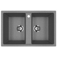 Խոհանոցի լվացարան ULGRAN U-608-309 Մուգ մոխրագույն 770 х 500 մմ (ԿՈԴ 13015) Խոհանոցի լվացարան ULGRAN U-608-309 Մուգ մոխրագույն 770 х 500 մմ (ԿՈԴ 13015)