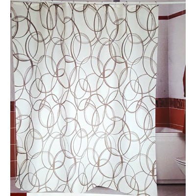 Վարագույր լոգարանի համար MIRANDA Amalia 2797 V10/Beige 180x200 սմ (ԿՈԴ 8464)