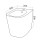 Բիդե CERSAN CS003C, 355x560x405 մմ Սպիտակ (ԿՈԴ 5220)