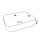 Սեղանի լվացարան CERSAN 8427-J89, 49x38x13․5 սմ Մոխրագույն (ԿՈԴ 5002)