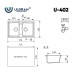 խոհանոցի լվացարան ULGRAN U-402-302 Ավազագույն, 770 х 495 մմ (ԿՈԴ 7119) խոհանոցի լվացարան ULGRAN U-402-302 Ավազագույն, 770 х 495 մմ (ԿՈԴ 7119)