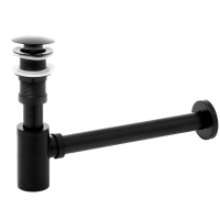 Մետաղական սիֆոն և փական լվացարանի համար MA-964 Սև (ԿՈԴ 12495) Մետաղական սիֆոն և փական լվացարանի համար MA-964 Սև (ԿՈԴ 12495)