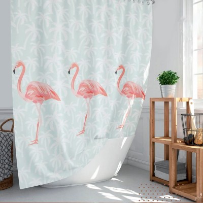 Վարագույր լոգարանի համար Tropic 6442 Flamingos Jasione 180x200 սմ (ԿՈԴ 9667)